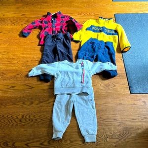 3T Boys sweat sets